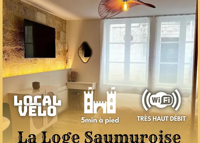 La Loge Saumuroise - Centre-Ville & Local Velo